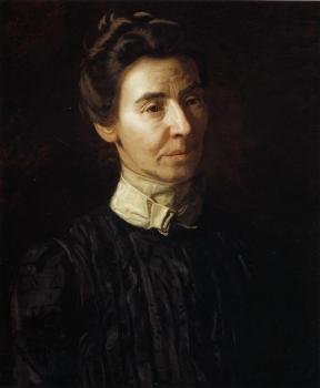 托馬斯 伊肯斯 Portrait of Mary Adeline Williams 托馬斯 伊肯斯 Portrait of Mary Adeline Williams